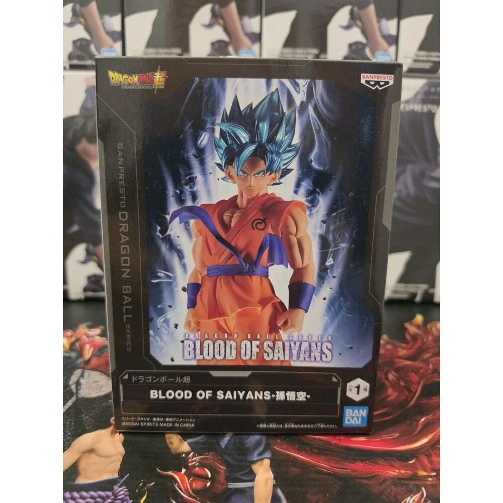 Dragon Ball Super Son Goku Super Saiyan Blue Blood of Saiyans Figure